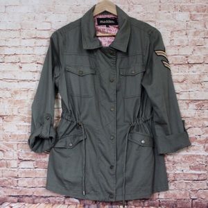 Madden Girl | Zip/Button Up Military Jacket